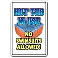 thumbnail image 1 of HOT TUB IN USE Sign parking spa nude swimming party | Indoor/Outdoor | 20" Tall, 1 of 4