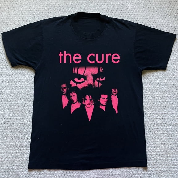 HOT! The Cure Band 90s Shirt, The Cure Love Unisex Black T Shirt Size S 5XL