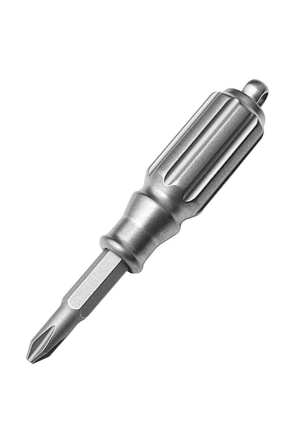 Titanium Mini Screwdriver Keychain-Portable&Magnetic Mini Screwdriver,Perfect for on-the-Go Applications and Quick Fixes