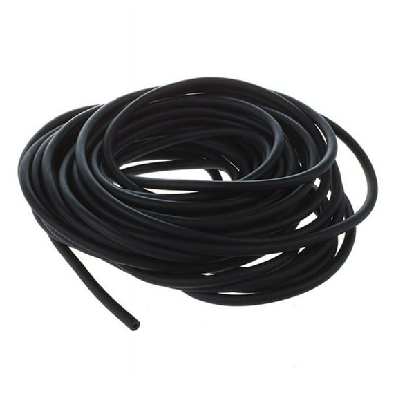 Tubing Exercise Rubber Resistance Band Catapult Dub Elastic, Black 10M,1x Rubber Tube,Black
