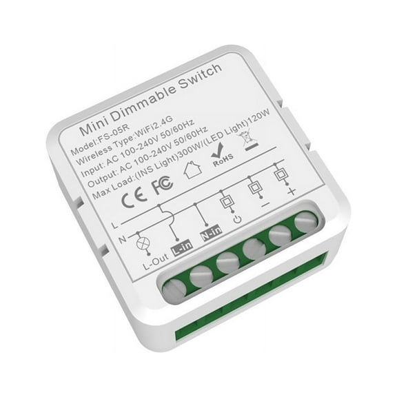 HOT Tuya WiFi Smart Dimmers Switch Module Supports 2 Way Control LED Lights Dimmable Work with for Home