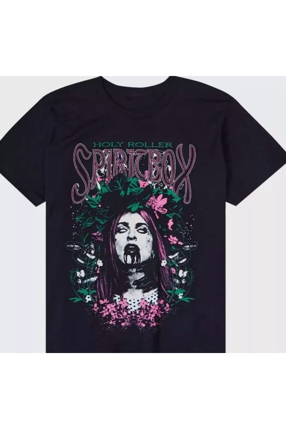 HOT Vtg Spiritbox Holy Roller Album Cotton Black S-5XL Unisex Shirt