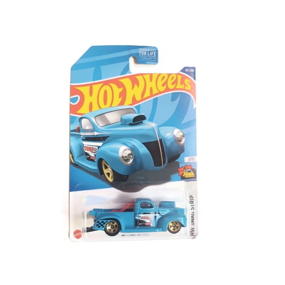 HOT WHEELS '40 FORD PICKUP 181/250 HW DRAG STRIP 1/10 BLUE