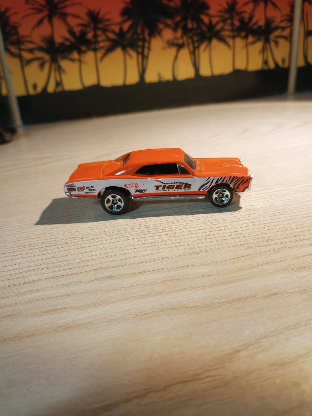 Hot Wheels '67 Pontiac GTO Orange 1:64 Scale Die-Cast Car #226