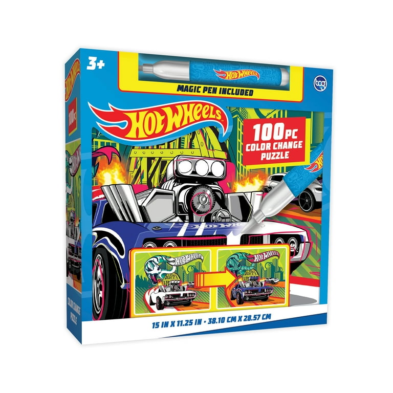 Hot wheels puzzle hot sale