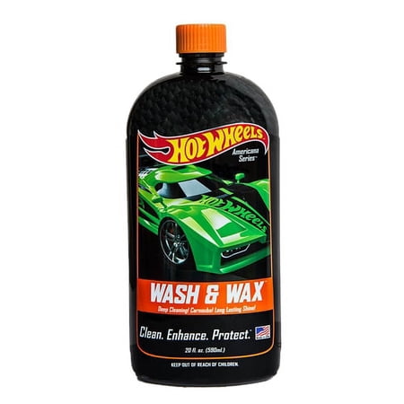 HOT WHEELS Car Care Products - Wash & Wax wth Carnauba (20 oz)