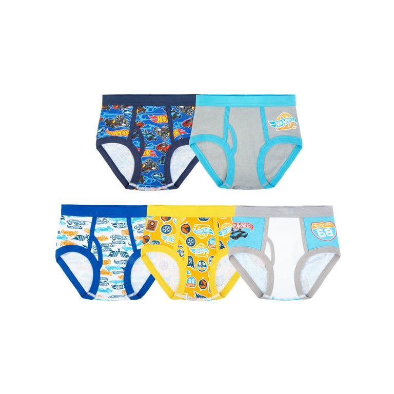 Bonds Boys 4 Pack Briefs Underwear size 12 14 Colour Blue Navy Yellow Print