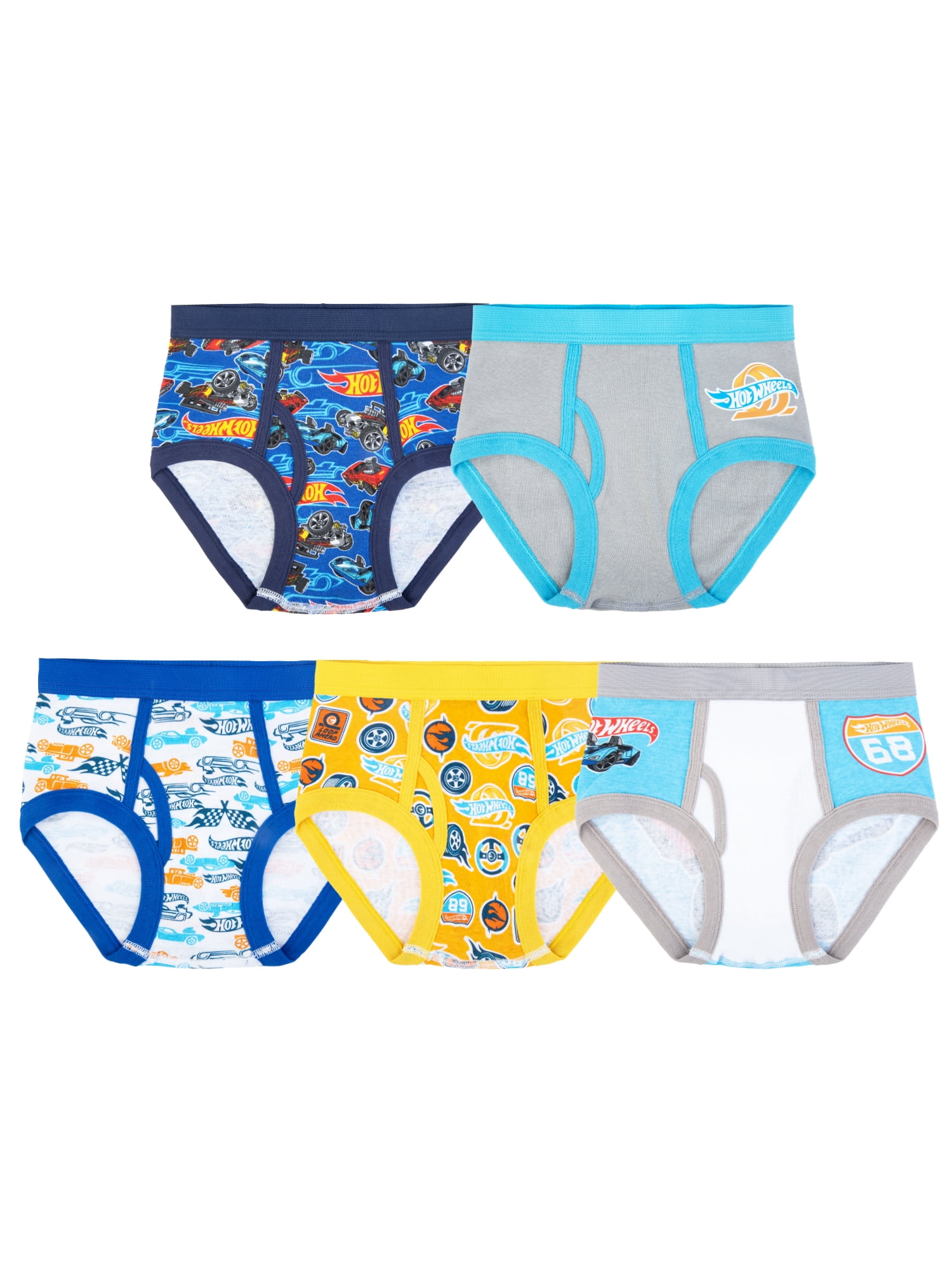 HOT WHEELS Cotton Brief Underwear Boys Size 6