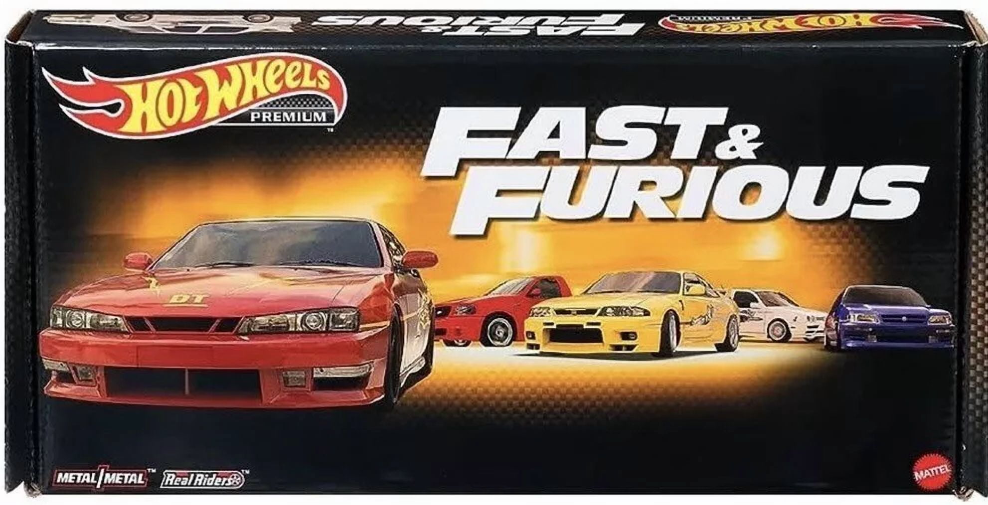 HOT WHEELS FAST & FURIOUS PREMIUM BUNDLE 5 PACK EXCLUSIVE