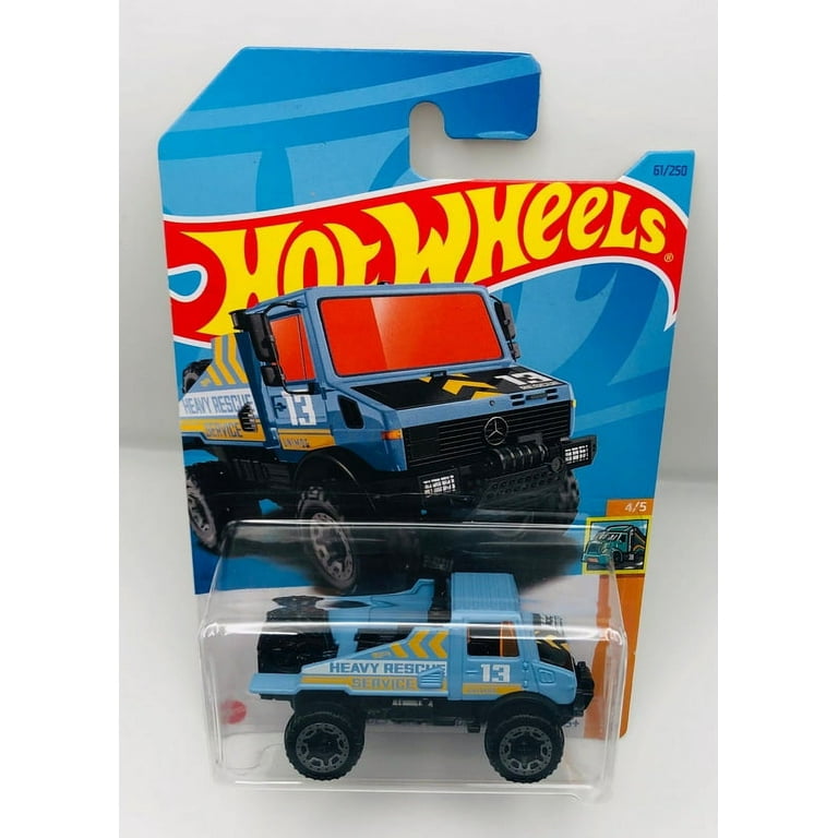 HOT WHEELS HAULER MERCEDES BENZ UNIMOG 1300L NEW Walmart