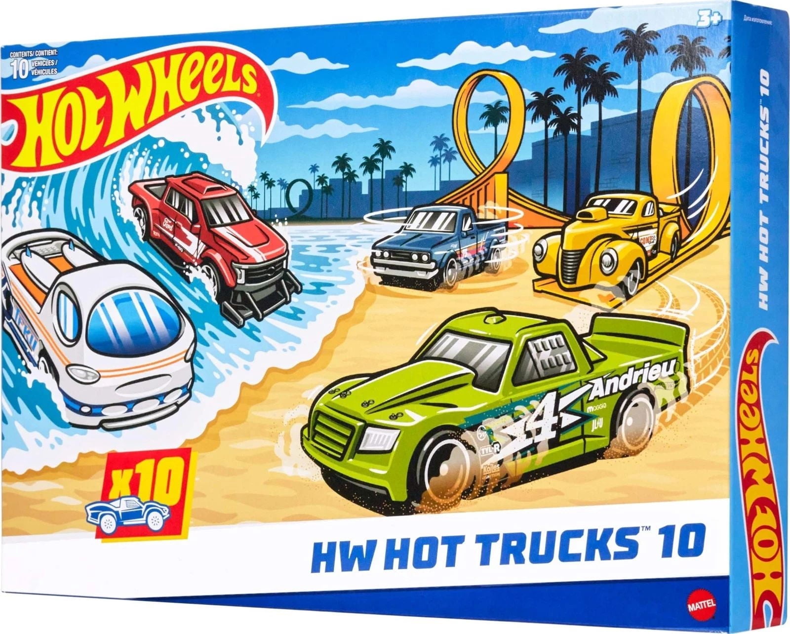 HOT-WHEELS-HW-HOT-TRUCKS-10-PC