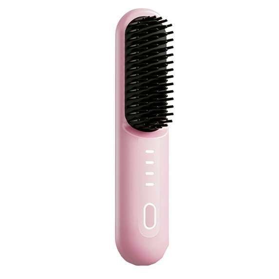 HOT Wireless Lazy Straight Hair Comb Negative Ion Care Portable Char Without Damaging Modeling A