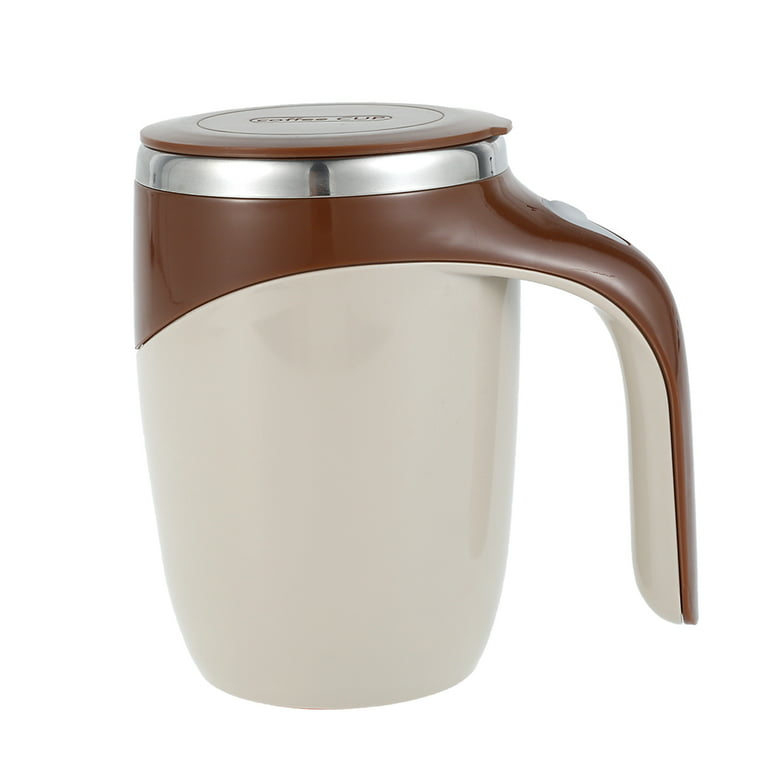 400ml Stainless Steel Electric Self Stirring Coffee Cup Chocolate