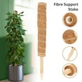 thumbnail image 1 of HOTBEST 45CM Coir Totem Pole Moss Stick Fibre Plant Climbing Plant Support Totem Pole For Plant Support Extension, Climbing Indoor Plants, Creepers, 1 of 8