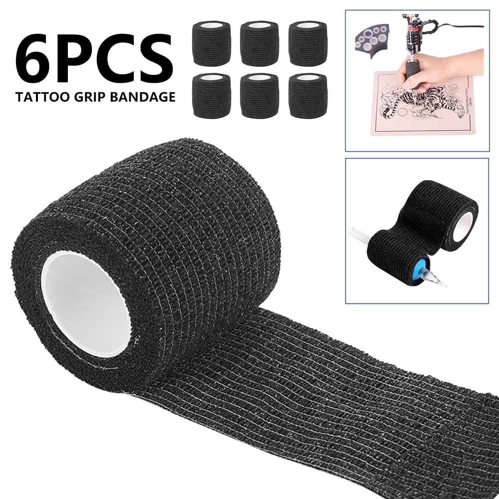 HOTBEST 6Rolls Adhesive Bandages Wrap Breathable Cohesive Athletic
