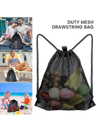 Medium mesh 2024 drawstring bags