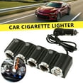 thumbnail image 1 of HOTBEST New Car Splitter Independent Switch One Point Four Double Usb Cigarette Lighter With Switch High Power 1-To-4, 1 of 10