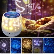 HOTBEST Night Light Star Projector Lamp with 6Pcs Films for Kids Children Bedroom and Party Decorations Colorful Multifunctional Lights for Children Best Gift