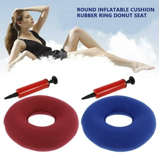 Jetcloudlive Round Inflatable Ring Donut Cushion Pillows Pad Pain Relief  Hemorrhoid Treatment Seat 