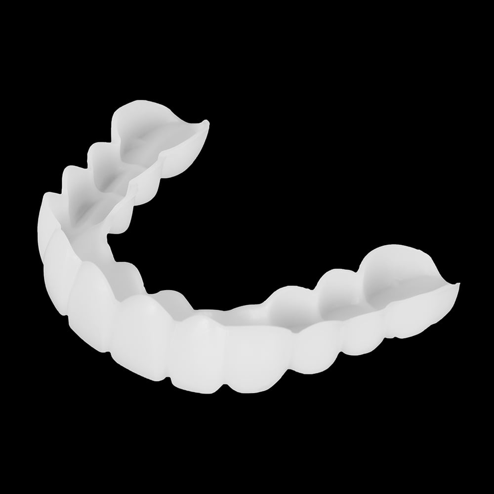 HOTBEST Smile Veneers Snap On Upper False Teeth Dental Veneers Dentures