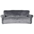 thumbnail image 1 of HOTBEST Sofa Slipcovers Velvet 1/2/3 Seaters Elastic Stretch Sofa Cover Slipcover Protector Thick Non-Slip Sofa Couch Furniture Protector Plush Sofa Cover for Pets Kids, 1 of 10