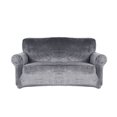thumbnail image 1 of HOTBEST Sofa Slipcovers Velvet 1/2/3 Seaters Elastic Stretch Sofa Cover Slipcover Protector Thick Non-Slip Sofa Couch Furniture Protector Plush Sofa Cover for Pets Kids, 1 of 10