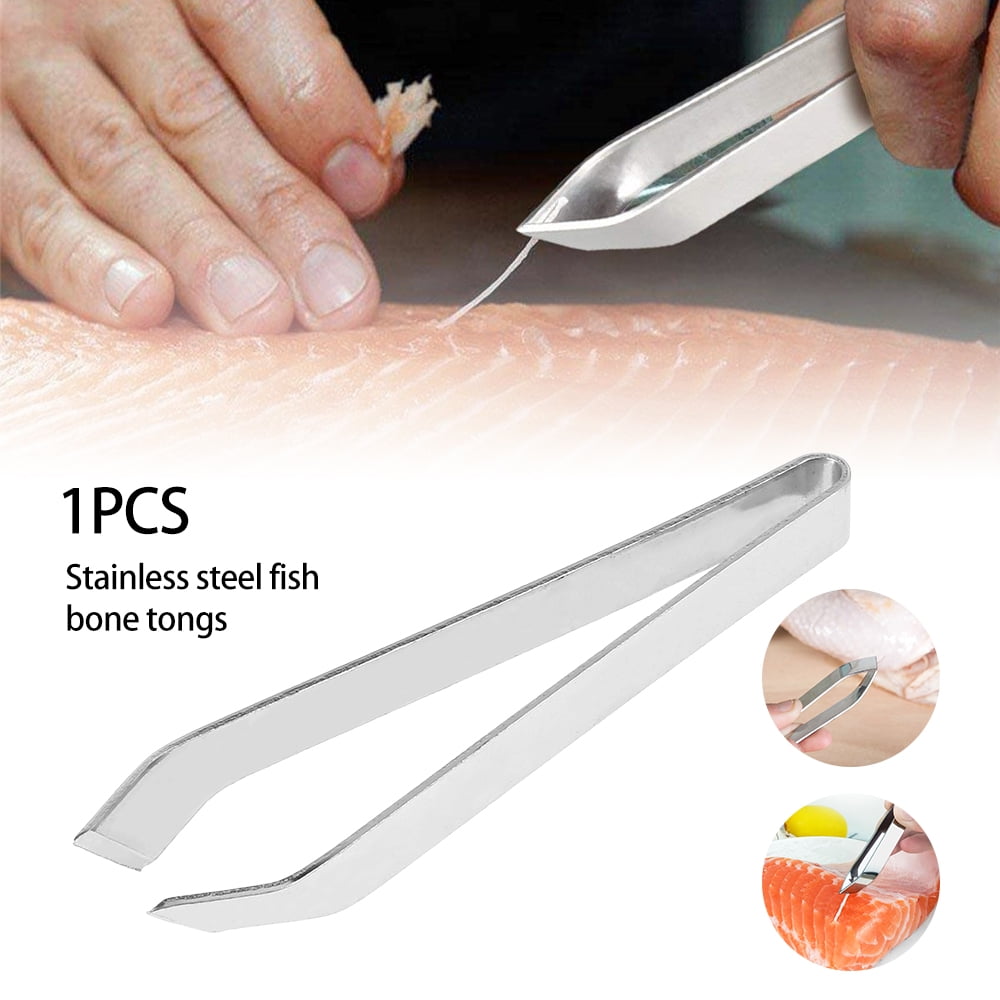 HOTBEST Stainless Steel Fish Bone Remover Tweezer Multifunction Pincer