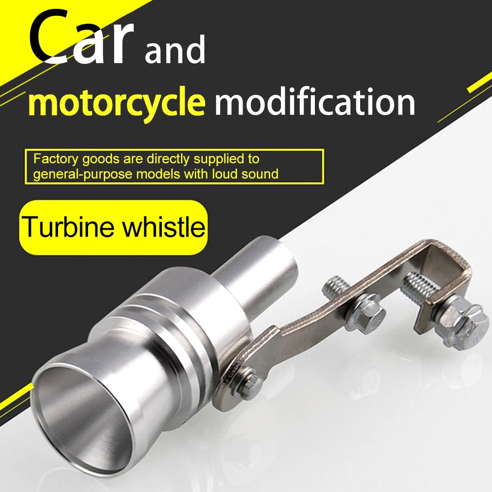 HOTBEST Turbo Sound Whistle, S/M/XL Whistle Muffler Exhaust Pipe ...