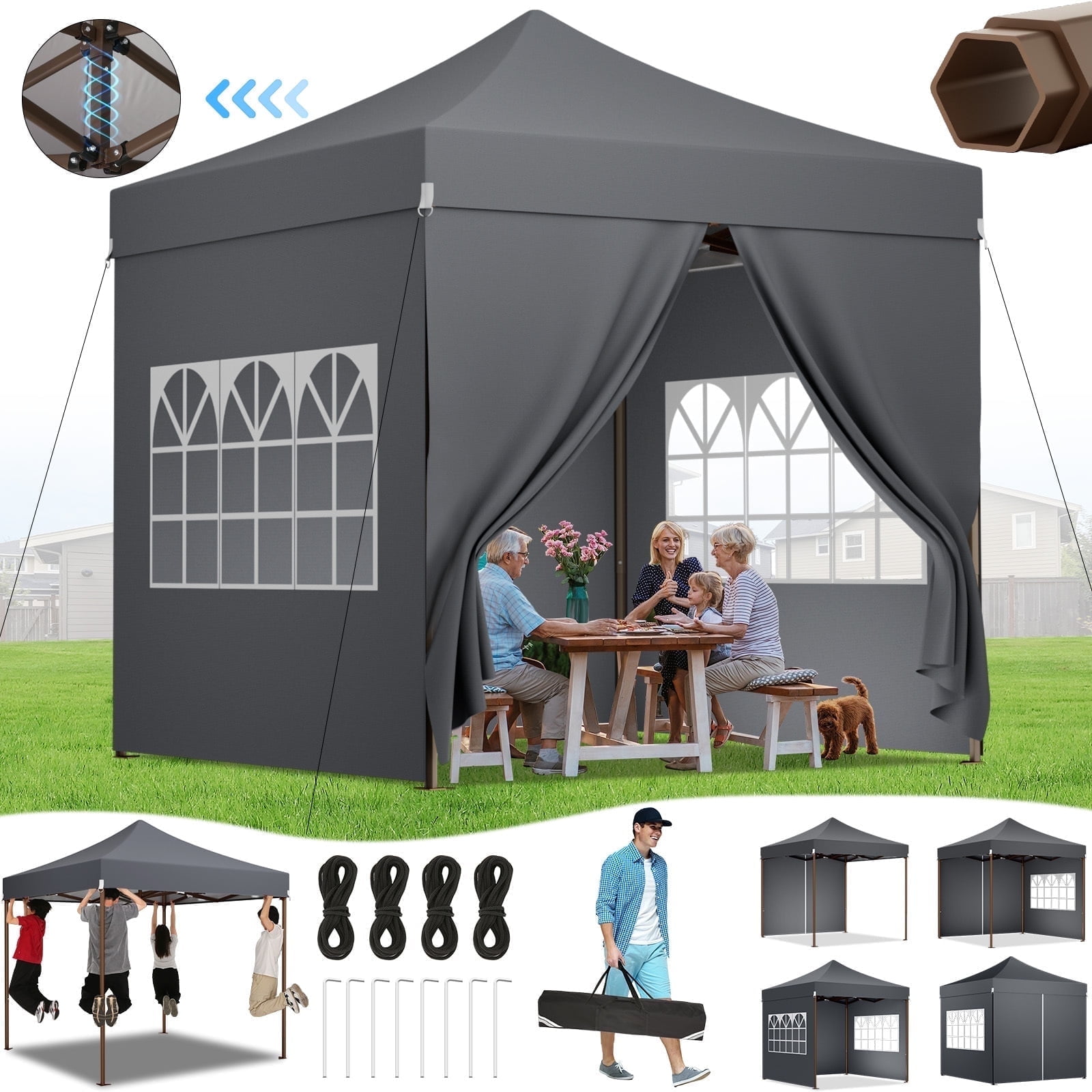 Coleman Instant Light 13x13 Camp Sunshade, Pop-Up, Tailgate