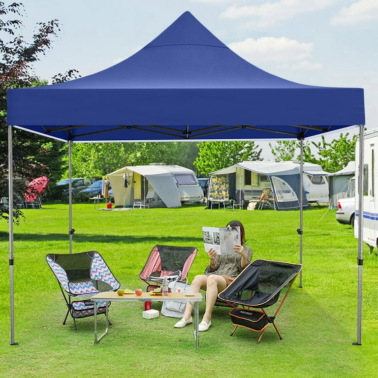 HOTEEL 10x10 Pop Up Canopy,Heavy Duty Canopy UPF 50+ All Season
