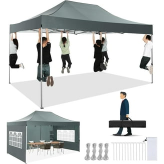 よっぴー E-Z Up Spectator Instant Shelter Outdoor Canopy, 13 ft x 13