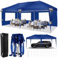 thumbnail image 1 of HOTEEL 10x20ft Pop Up Canopy, Fully Waterproof Canopy Tent, Commercial Canopy with Sidewalls & Carry Bag for Outdoor Sports,Dark Blue, 1 of 8