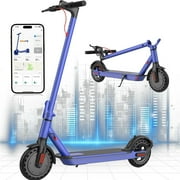 HOTEEL 350W Electric Scooter Adults,20 Miles Range & 9" Solid Tires,Foldable Commuting E Scooter with Cruise Control,Smart APP control