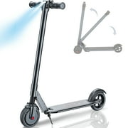 HOTEEL 250W Electric Scooter Adults,20Miles Range & 15.5 Mph, 6.5" Solid Tires,Max Load 220 Lbs,Commuting E Scooter,Blue