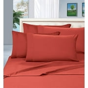 HOTEL 1500 Series Bedding Collection Deep Pocket, Wrinkle & Fade Resistant,,Comfortable,Extremely Durable, Split King, Rust