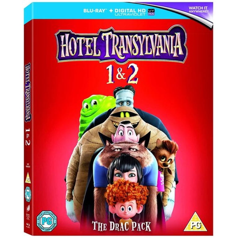 Hotel Transylvania 1 & 2 (Blu-ray), Sony Uk, Animation - Walmart.com