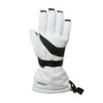 thumbnail image 1 of HOTFINGERS Adult Female Snow-Line Winter Gloves, Color: White/Black, Size: M, 1 of 5