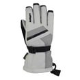 thumbnail image 1 of HOTFINGERS Adult Male Clipper GT Winter Gloves, Color: White/Light Gray, Size: L, 1 of 6
