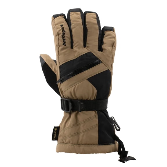 HOTFINGERS Clipper GT Gloves Ladies, Color: Khaki/Black, Size: S