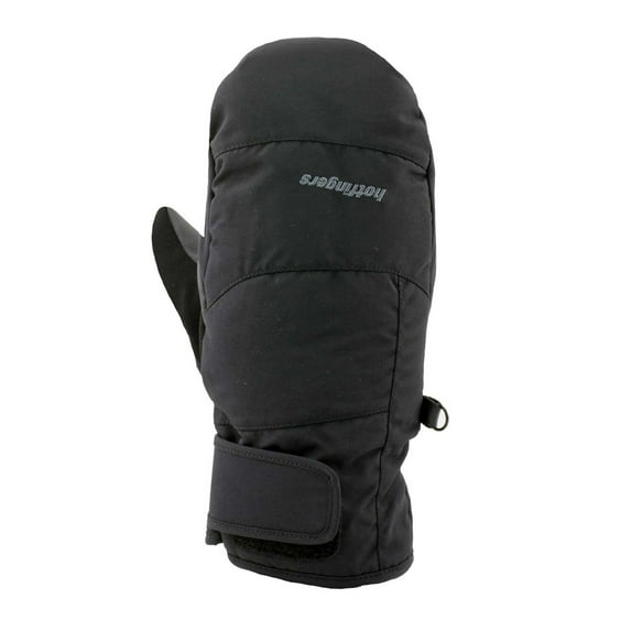 HOTFINGERS Darwin Ladies Waterproof Mittens, Color: Black, Size: M