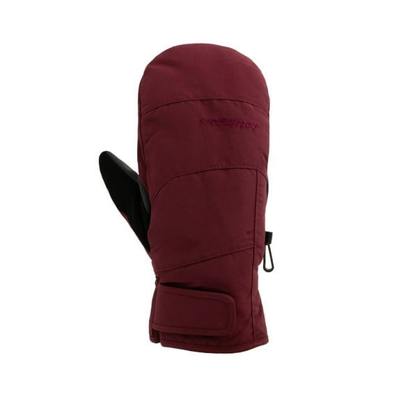 HOTFINGERS Darwin Ladies Waterproof Mittens, Color: Burgundy, Size: M