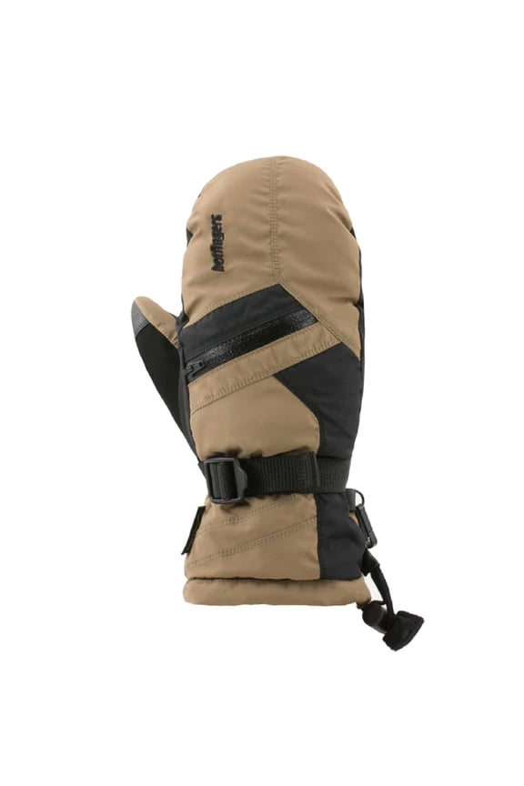 Men's Clipper GT Waterproof Mittens, Color: Khaki/Black, Size: XL