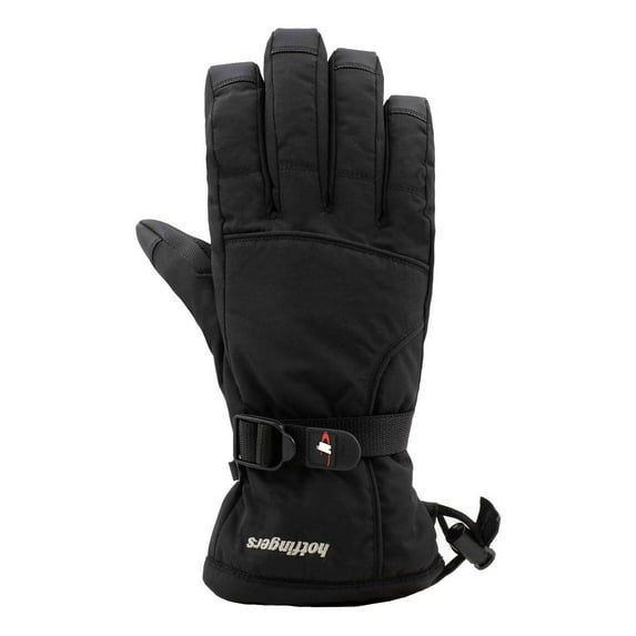 HOTFINGERS Men's Rip-N-Go ll Alpine Sport Fabric Gloves, Color: Black, Size: XL