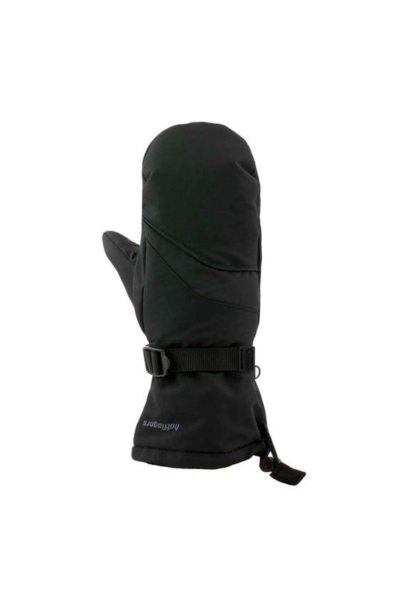 Snow-Line Ladies Waterproof Mittens, Color: Black, Size: L