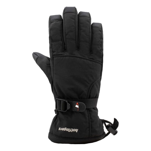HOTFINGERS Rip-N-Go ll Ladies Alpine Sport Fabric Gloves, Color: Black, Size: M