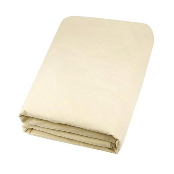 HOTGODEN Medium Weight 100 Cotton Muslin Fabric: 63 inch x 10 Yards Unbleached Muslin Linen Fabric Material for Sewing Material Apparel Cloth