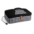 thumbnail image 1 of HOTLOGIC Food Warming Tote, Casserole Carrier Plus 120V, Houndstooth, 1 of 3