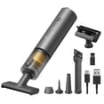 thumbnail image 1 of HOTO Handheld Car Vacuum Cleaner Cordless, 4-in-1 Portable Mini Vacuum with 20000Pa Strong Suction, Electric Compressed Air Duster Blower for Car, Desk, Computer, Keyboard, Home, Office Cleaning, 1 of 10
