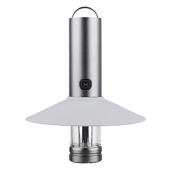 HOTO Outdoor Camping Flashlight Rechargeable, 3-in1 Camping Lantern 3200mAh, IP66 Water Resistant Camping Lamp Tent Lights with Hook, LED Flashlight f