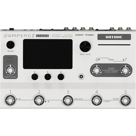 HOTONE Multi-Effects Pedal Processor Touch Screen Guitar Bass Amp Modeling